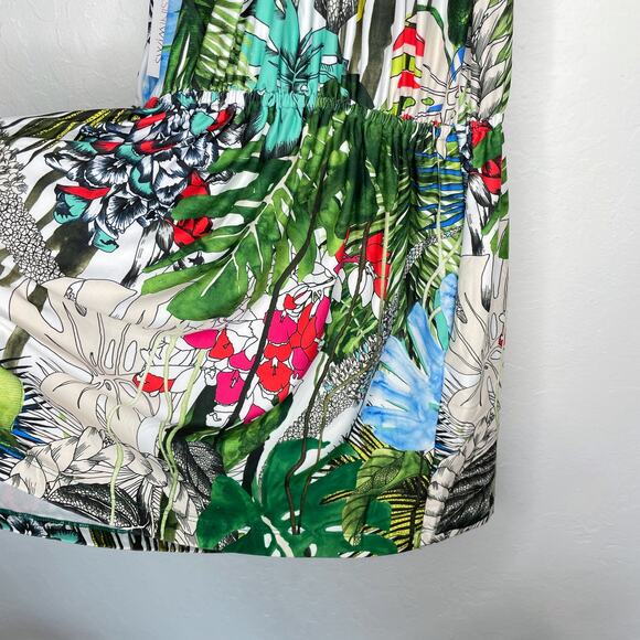 NWT Swiminista Christian Lacroix Carefree Tropical Jardin Swim Coverup Dress - Picture 10 of 13